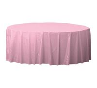 Amscan Round Plastic Party Tablecover Lovely Pink (One Size)
