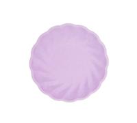 amscan Set of 6 Round Plates 18.8 cm Purple