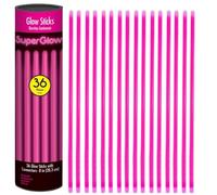 Amscan Super Glow Stick Tube - 8', Pink, 36 Pcs