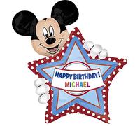 Amscan Super Shape Mickey Mouse Personal Balloon Party Accessory