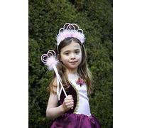 amscan TWST - Child Girls Pink Wand & Tiara Accessory Set