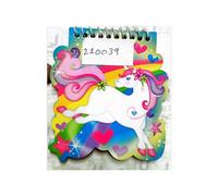 Amscan Unicorn Notebook Multicoloured (One Size)
