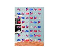Amscan Union Jack Streamers Red/white/blue (One Size)