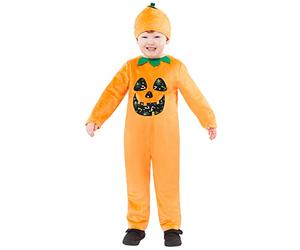 Amscan - Unisex Kids Halloween Lil Pumpkin Fancy Dress Costume Age: 2-6 Years