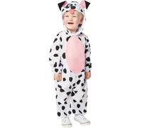 Amscan Unisex World Book Day Dalmatian Junior Jumpsuit with Hood Babies Fancy D