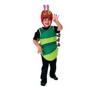 amscan !!Waiting on stock to zero - (PKT) (Fix 12/12) (9902971) Child Hungry Caterpillar Fancy Dress Costume (3-5yr)