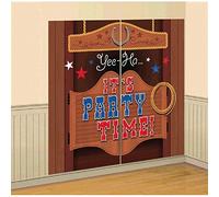 Amscan Western Scene Setters Wall Decorating Kit 1.65cm x 82.5cm