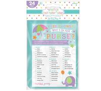 Amscan What´s In Your Purse Shower Game Sheets Amscan Multicolor