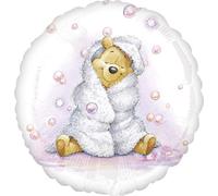 amscan Winnie the Pooh Standard Baby Girl Foil Balloon