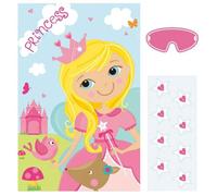 Amscan Woodland Princess Party Game Set Multicoloured (One Size)
