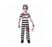 amscan 9902659 - Kids Zombie Convict Boys Halloween Fancy Dress Costume Age: 9-10 Years