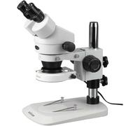 AmScope - 7X-45X Stereo Zoom Inspection Microscope with 80 LED Ring Light - SM-1BN-80S