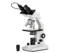 AmScope B100B-E2 2000X Vet High Power Binocular Microscope + 2.0MP USB Camera