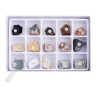 AmScope RK-15A 15 pc Rock Specimen Kit for Stereo Microscopes