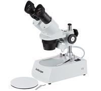 AmScope SE306R-P20 40X-80X Student Binocular Stereo Microscope with Dual Lights