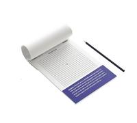 Amsler Eye Grid Note Pad - Daily Vision Screening Tool for Macular Degeneration & Glaucoma Patients by Clinical Experts