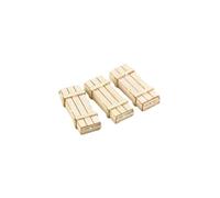 AMSLSIU 1/35 Scale Wooden Pallet Bracket Miniature Wooden Case Excellent Choice For Game Layouts And Model Making Supplies 1/35 Box Scale Pallet Bracket, L Style