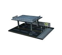 AMSLSIU 1/64 Scale Diecast Model Car Display Case Offers Unique Solutions For Collectors And Display Enthusiasts 1/64 Scenery Diorama Parking Lot Vehicle Garage