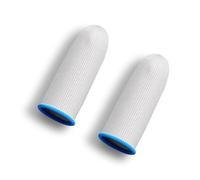 AMSLSIU 1 Pair Breathable Non-slip Portable Gaming Fingertip Gloves Mobile Game Sweatproof Sensitive Fiber Sleeves Protectors, No.03