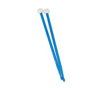 AMSLSIU 1 Pair Colorful Timpani Drumsticks Classic Anti-skidding Professional Stable Double-head Drum Hammer for Students, Sky Blue