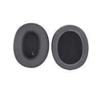 AMSLSIU 1 Pair Earphones Ear Pad Cushion Universal Headset Protective Sleeve Headphone Replacement for ATH-SR9 Headphones, Dark gray