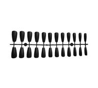 AMSLSIU 1 Set Color Street Nail Strips Tips Matte Adhesive Tabs Ballerina Style Art Decals Salon DIY Supplies Decorations , Type 2