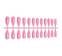 AMSLSIU 1 Set False Nails Wear-resistant High-ranking Unique Design Exquisite Appearance Easy to Wear Fake Accessories, SM17-2248 Pink