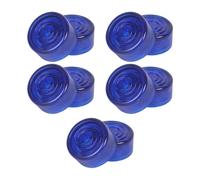 AMSLSIU 10pcs/set Plastic Guitar Pedal Footswitch Guitar Effects Performance Accessories Electric Pedal, navy blue