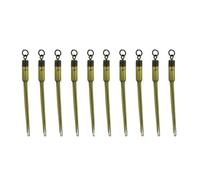 AMSLSIU 10Pcs Swivels European PVA Bag Connector Adapter Rings Professional Practical Tackle Terminal Mesh Accessories