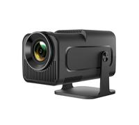 AMSLSIU 180° Rotatable Projector With 1080P Full HD Decoding BT 0 Wifi6 Connectivity 390ANSI HY320 Native 1080P 4K Android
