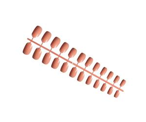 AMSLSIU 24 Pack Solid Small Round Head Press on Nails Removable Neat DIY Exquisite Personality Acrylic Nail for Manicure Lovers , Type4