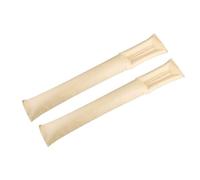 AMSLSIU 2pcs Car Accessories Universal Interior Trim Strip - Easy To Install Prevent Falling Multiple Styles Plug Spacer Leather, cream-coloured