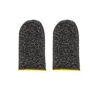 AMSLSIU 2Pcs Game Fingertip Sleeve Nylon Anti-slip Breathable Screen Knitting Gloves Set Portable Gaming Spare Accessories