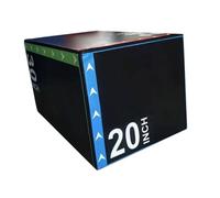 AMSLSIU 3 In 1 Jump Box Platform Workout Box Offering Balance Coordination Exercises Suitable For Fitness Enthusiasts 3 In 1 Plyometric Jump Step Jumping, 76x51x61cm