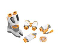 AMSLSIU 4pcs Magnifying Glass And Microscope Upgraded Functionality For Easy Exploration Binoculars.Microscope Monoculars, Microscopic Set