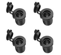 AMSLSIU 4piece Versatile Car Cigarette Lighter Socket For Car Accessories Over-load Plastic Waterproof Plug And Short-circuit