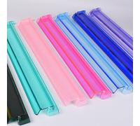 AMSLSIU 4pieces Premium Mahjong Racks With Pushers Set Western Mahjong Acrylic American Majiang Tile Rack Pushers Arm Kit Majong, E