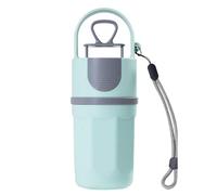 AMSLSIU 6-claw Compact Dogs Poop Wear-Resistant resistant Tool with bagdispenser Portable Pet Wastes Suitable All Pets, blue-gray