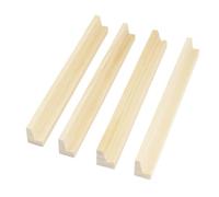 AMSLSIU 8Pcs Wooden Mahjong Stand Portable Venue and Game Ruler Mah-Jongg Smooth No Burrs Versatile Toy Home Decoration, B