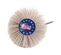 AMSLSIU Abrasive Grinding Head With Threaded Shank Streamlines Brush Connection Promoting Faster Wood Polishing Techniques Wire Brush Wheel Polishing Removing Rust Painting , 600 Grit