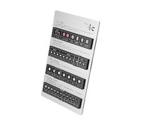 AMSLSIU Acrylic 4C Grading Sign Loose Diamond Evaluation Comprehensive Diamond Grading Tool Educating Customers Display Board Prop Sales Explanation Display