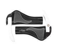 AMSLSIU Adjustable Handlebar Cover Anti Slip And Shock-absorbing Bicycle Grip Gloves For Different Riding Habits Easy, white