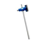 AMSLSIU Aluminum Alloy Drum Mallet Head Professional Drum Hammer Accessories Crafted For Jazz Sets High Performance Standards Professional Percussion Instrument Accessory Part, blue, Length 19cm