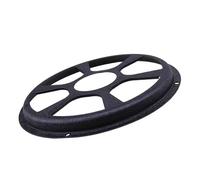 AMSLSIU Audio Speaker Grille Guard Cover Order Now Durable Speaker Easy Installation Prolong Service Life Audio Grille Guard Cover Black Auto Round