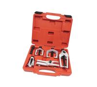 AMSLSIU Ball Joint Separator Front End Service Kit Reliable Automotive Equipment Parts Hand Tool Vehicle Maintenance Adjustable Tie Rod End Puller Storage Case Repair, Red