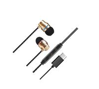 AMSLSIU Bass Metal Gaming Headset With Volume Control Serious Gamers Seeking Audio Excellence Mic And Volume Control1.2m/3.9ft Cable Length Made Of Anti-wrapped And Durable Oxygen-free Copper Cable