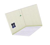 AMSLSIU Beautiful Sturdy Dollhouse Background Board for Home Unisex Girls, Style A