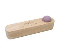 AMSLSIU Beech Wood Tailors Clapper Handmade Tool Seam Pressing And Achieving Smooth Finishing Results In Dressmaking Handcrafted Wooden Seam Sewing Flattening Tool, 17.8x5.5x3.8cm