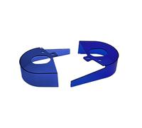 AMSLSIU Bicycle Chainrings Chain Case Replacement Universal Fit Offers Scratches Dirt Cycling Enthusiasts Outdoor Outdoor Biking Riding Cycling Bicycling Accesory, Blue, 11.7x10.4x3.2cm