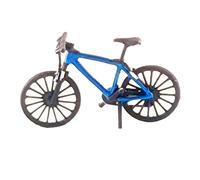 AMSLSIU Bicycle Scene Model Mountain Bike Diorama S Scale Intricate Craftsmanship, Blue